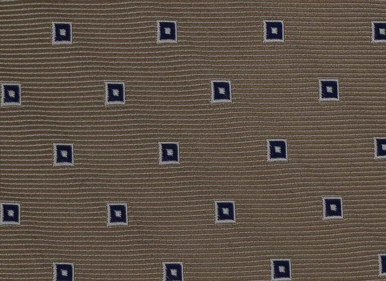 Corbata Cuadritos Dorada