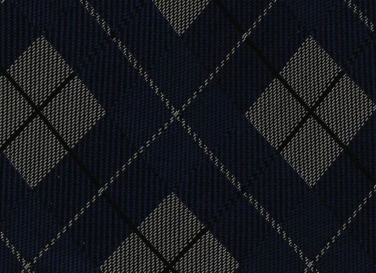 Corbata Cuadros Azul Marino