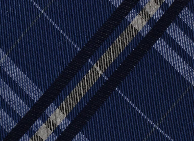 Corbata Cuadros Escoceses Azul