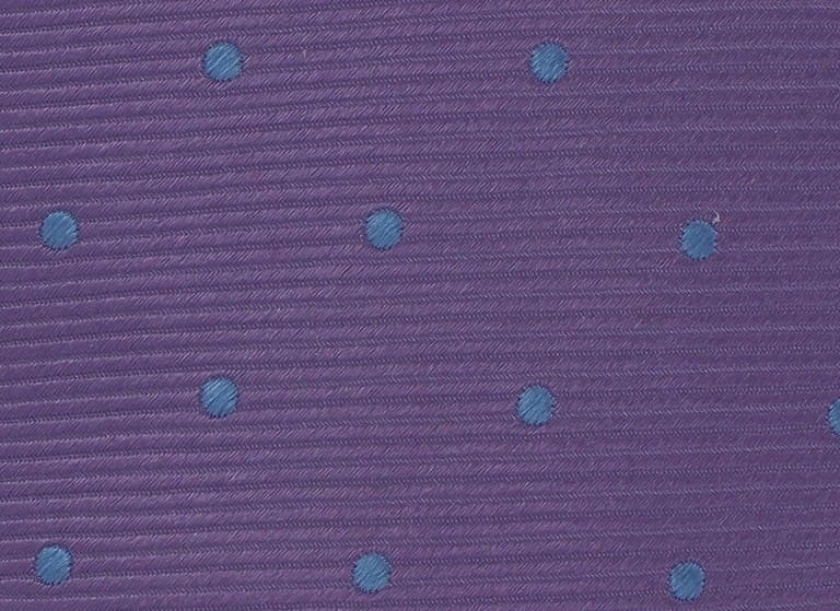 Corbata Lunares Malva