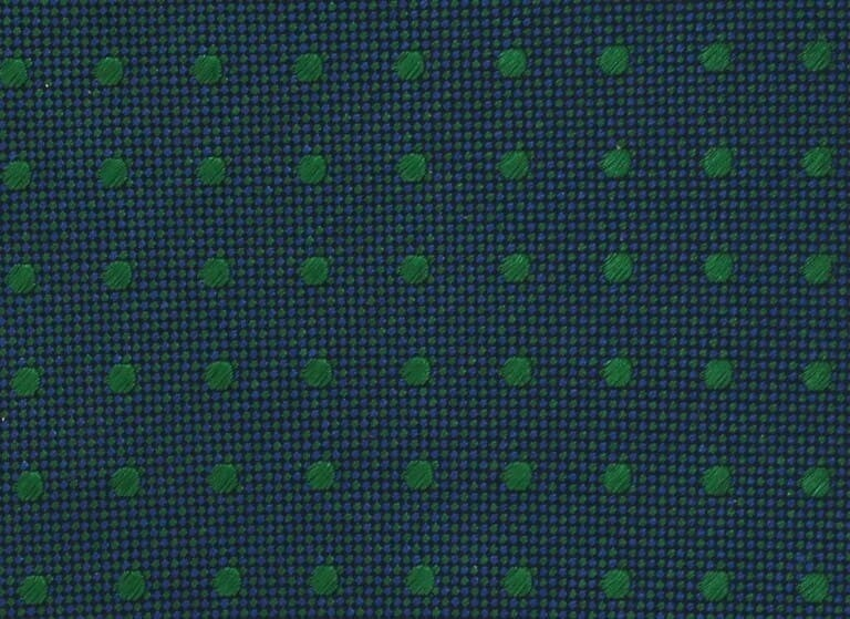 Corbata Lunares Verde