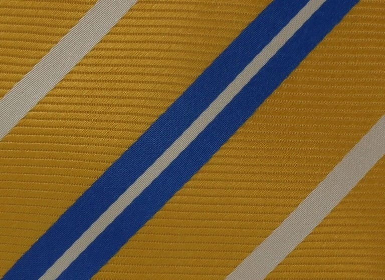 Corbata Rayas Amarilla