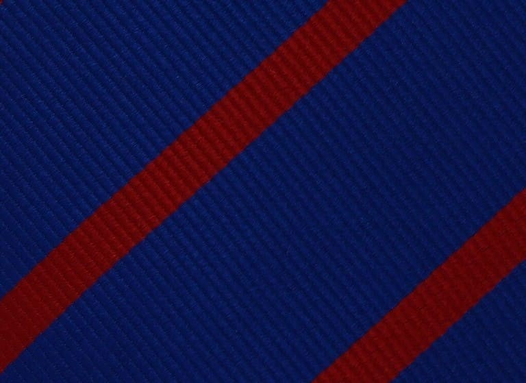 Corbata Rayas Azul Marino