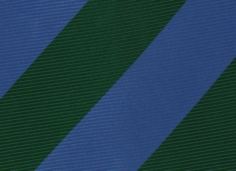 Corbata Rayas Azul y Verde