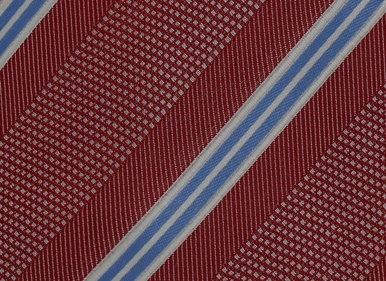 Corbata Rayas Roja