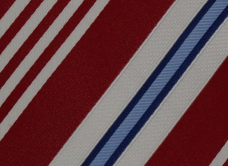 Corbata Rayas Roja