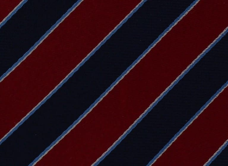 Corbata Rayas Roja y Azul