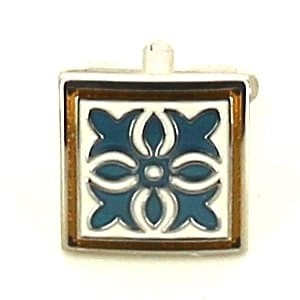 Gemelos Azulejo Esmaltado