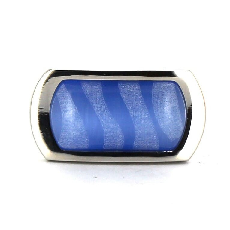 Gemelos Azules con Piedras