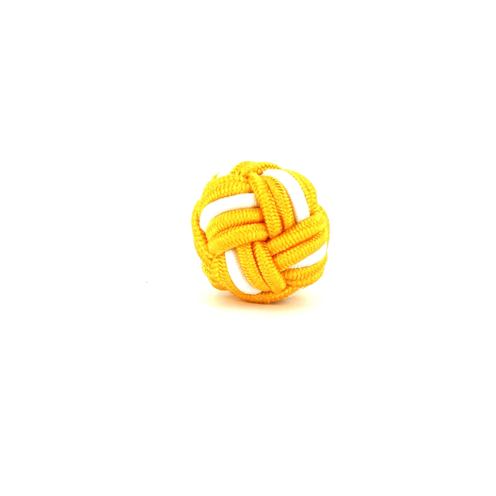 Gemelos Bola Grande Amarillo y Blanco