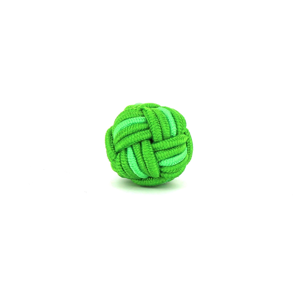 Gemelos Bola Grande Tonos Verdes