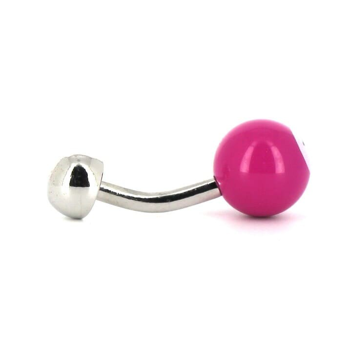 Gemelos Bolas Billar Fucsia 7
