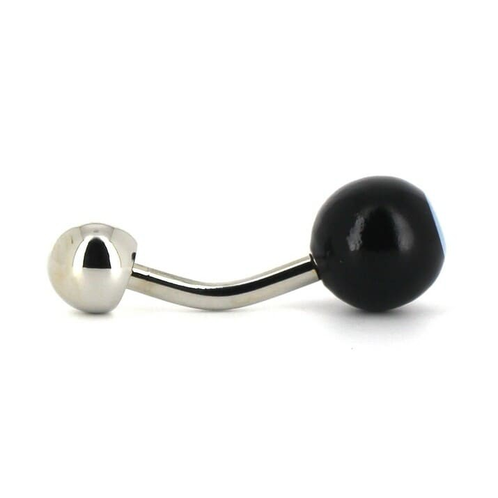 Gemelos Bolas Billar Negro 8