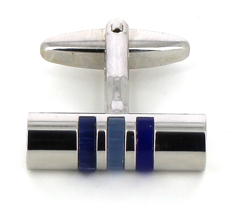 Gemelos Cilíndricos Azules