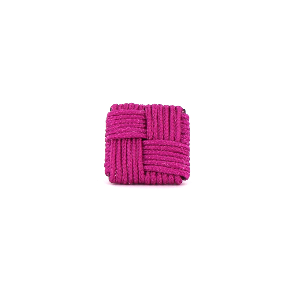 Gemelos Cuadrado Fucsia