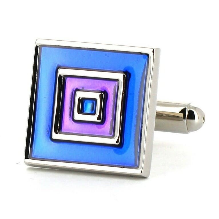 Gemelos Esmaltados Azules y Lilas