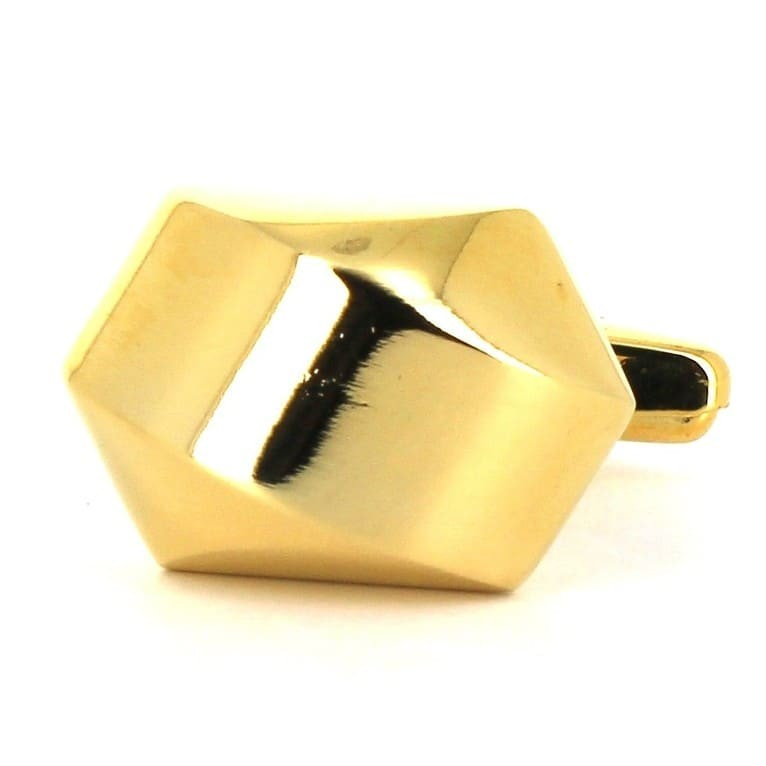 Gemelos Hexagonal Dorado