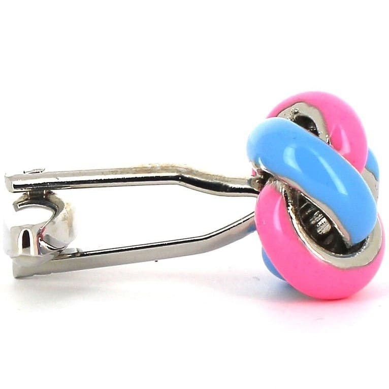 Gemelos Nudos Azul y Rosa