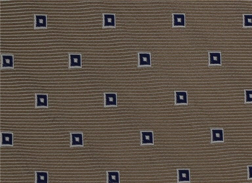 Corbata Cuadritos Dorada