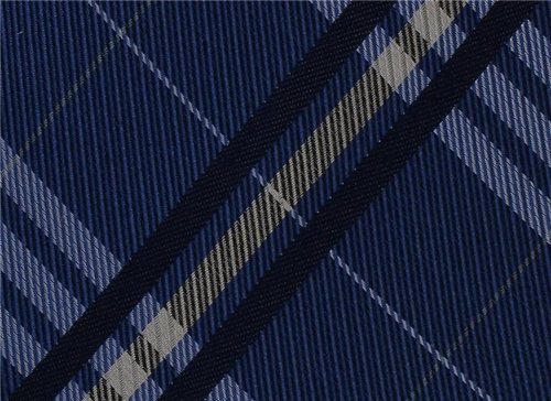 Corbata Cuadros Escoceses Azul