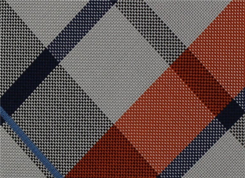 Corbata Cuadros Escoceses Naranja