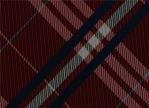 Corbata Cuadros Escoceses Roja