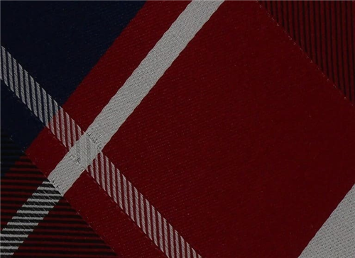Corbata Cuadros Escoceses Roja III