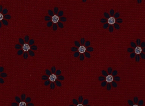 Corbata Flores Roja