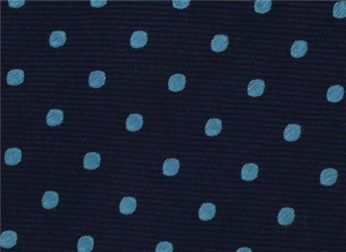 Corbata Lunares Azul Marino III