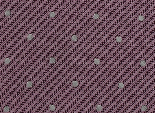 Corbata Lunares Magenta