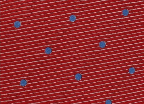 Corbata Lunares Roja