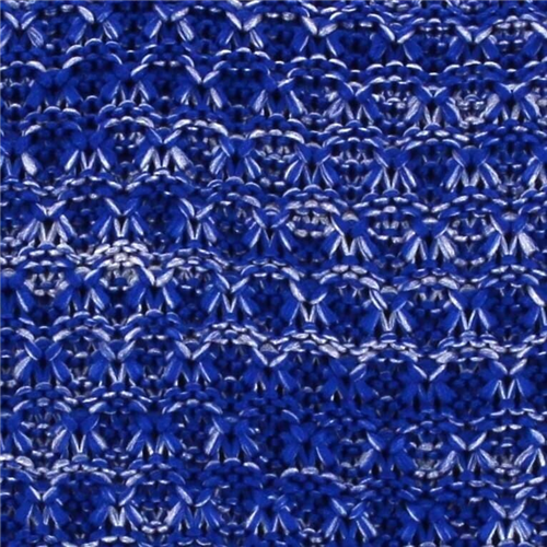 Corbata Punto Jaspeada Azul y Blanca