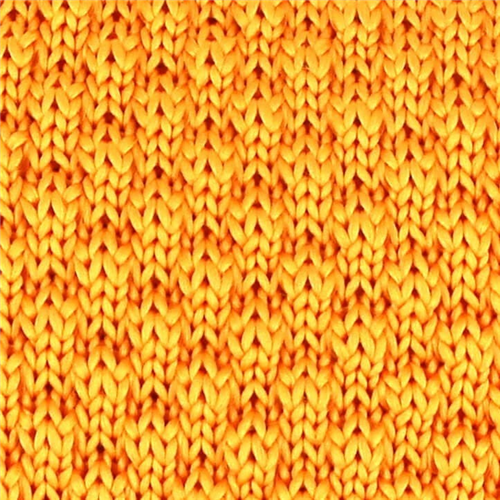Corbata Punto Lisa Ondas Amarilla