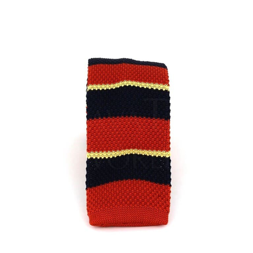 Corbata Punto Rayas Tricolor