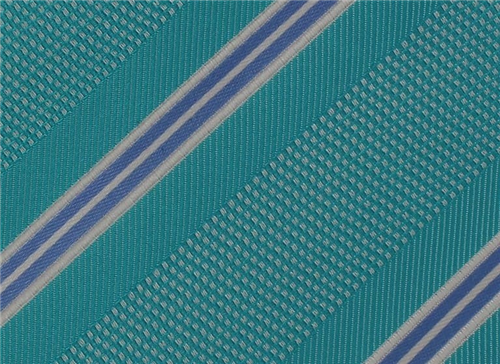 Corbata Rayas Azul Turquesa