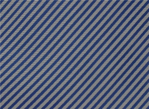 Corbata Rayas Azul y Blanca
