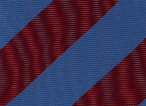 Corbata Rayas Azul y Roja