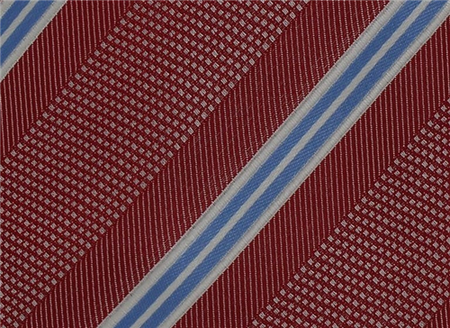 Corbata Rayas Roja