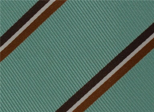 Corbata Rayas Verde Turquesa