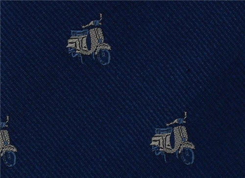 Corbata Vespas Azul