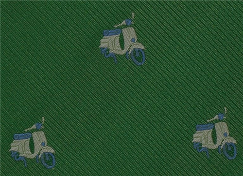 Corbata Vespas Verde