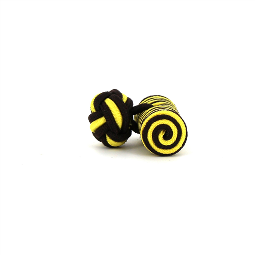 Gemelos Barril Amarillo y Negro