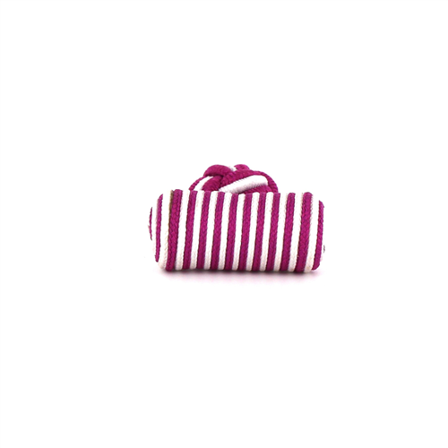 Gemelos Barril Fucsia y Blanco