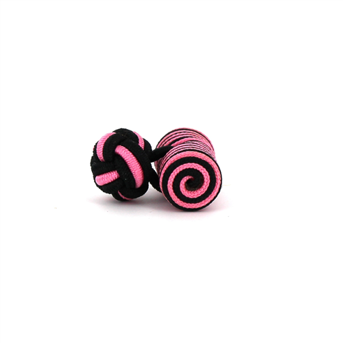 Gemelos Barril Rosa y Negro