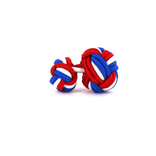 Gemelos Bola Grande Azul, Blanco y Rojo