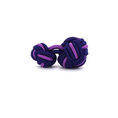 Gemelos Bola Grande Morado y Malva