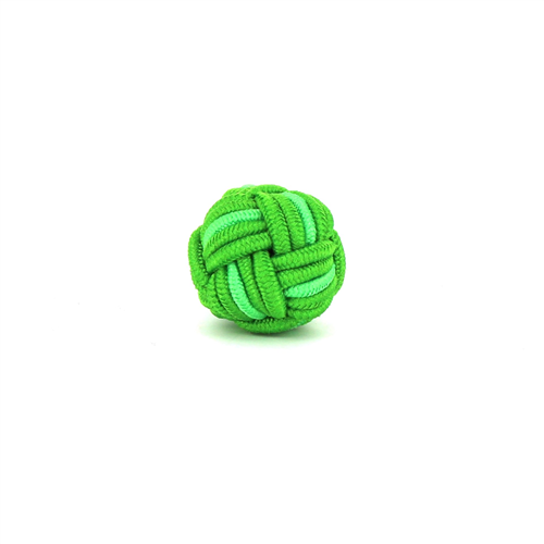 Gemelos Bola Grande Tonos Verdes