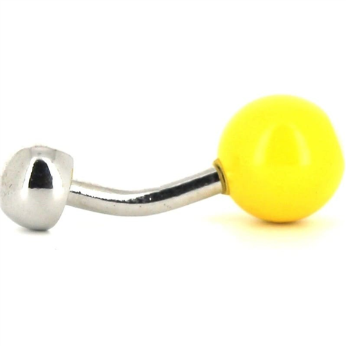 Gemelos Bolas Billar Amarillo 1