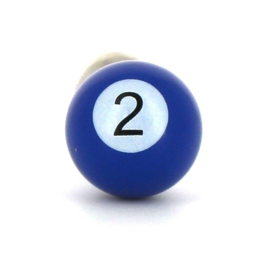Gemelos Bolas Billar Azul 2
