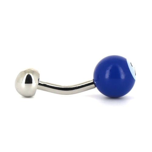 Gemelos Bolas Billar Azul 2